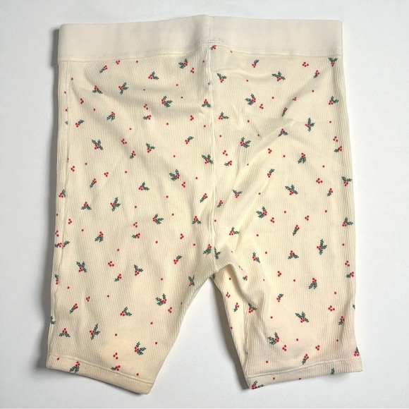 SKIMS Cotton Rib Boxer🎄🌿 (Holly Berry Print | Holiday Collection) - Picture 4 of 5